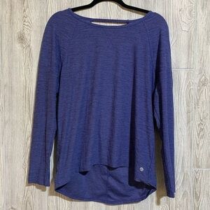 Apana Women's Long Sleeve Tee - Blue